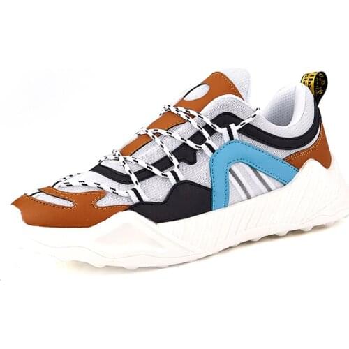 Mens Luxury Sneakers Autumn Fashion Colourful Trending Men Casual Shoes Hot Sale Breathable Chunky Shoes Men Zapatillas Hombre