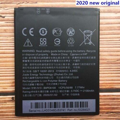 New Battery For HTC Desire 620 620G D620G D620 2100mAh High Capacity D820mini D820MT D820MU A50M BOPE6100 Replacement Battery