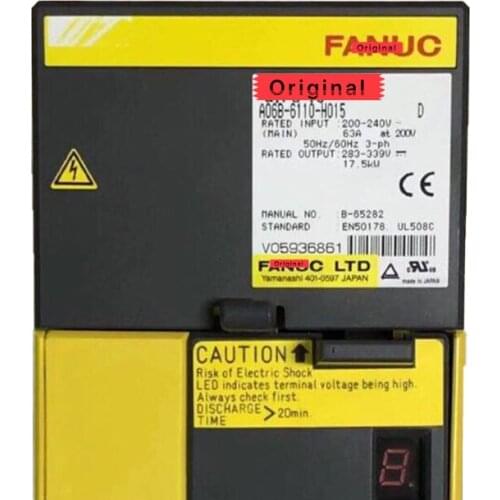 New And Original A06B-6110-H015 Quality test video can be provided，1 year warranty, warehouse stock