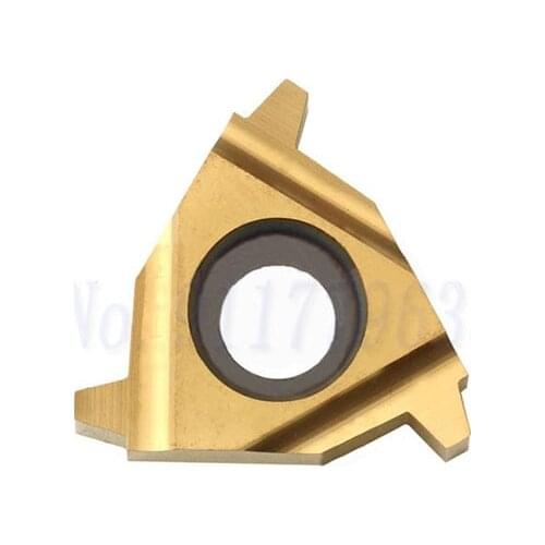 10Pcs High Quality Material 16ER 16IR 1.5TR 2.0TR 2.5TR 3.0TR TR LDC LDA CNC Lathe Tools Threaded Turning Blades Carbide Inserts