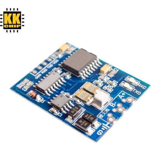 KKCHIP TTL to RS485 Module RS485 Signal Converter 3V 5.5V Isolated Single Chip Serial Port UART Industrial Grade Module