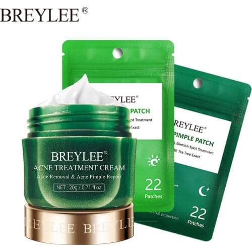 BREYLEE Acne Pimple Patch Face Mask Skin Care Acne Treatment Serum Face Cream Acne Cream Essence Sheet Mask Facial Care Tools