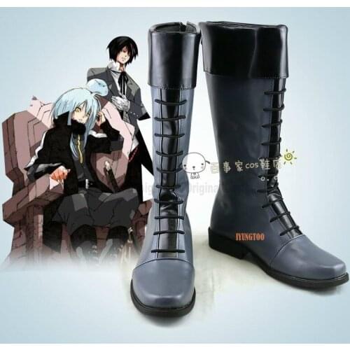 That Time I Got Reincarnated as a Slime Rimuru Tempest Characters Anime Costume Prop Cosplay Shoes Boots
