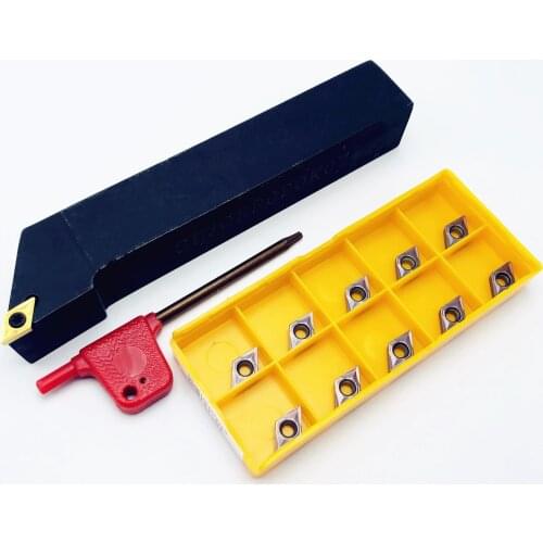 1PCS External tool holder SDJCR1010H07 SDJCR1212H07 SDJCR1616H07 SDJCR2020M07 CNC tools holder for DCMT070204/08 cutting tool