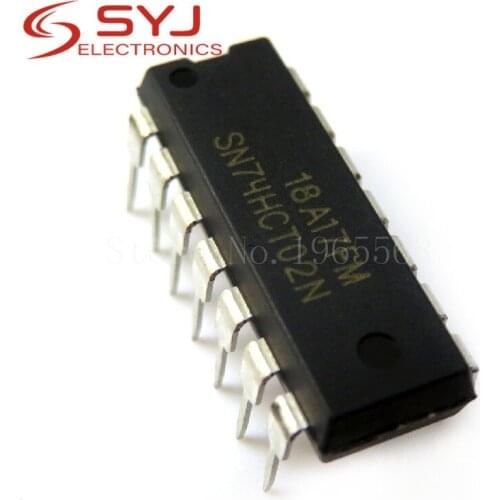 10pcs/lot SN74HCT02N DIP-16 SN74HCT02 DIP 74HCT02 74HCT02N DIP16 In Stock
