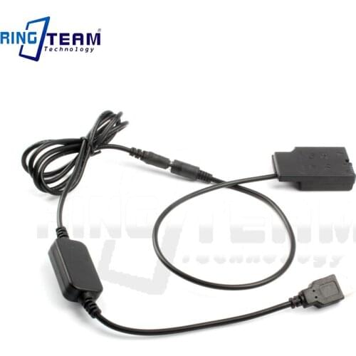 5pcs 8V USB Power Cable+ EP-5A DC Coupler EN-EL14 Dummy Battery for Nikon D5600 D5500 D5300 D5200 D5100 D3300 D3400 P7700 P7100