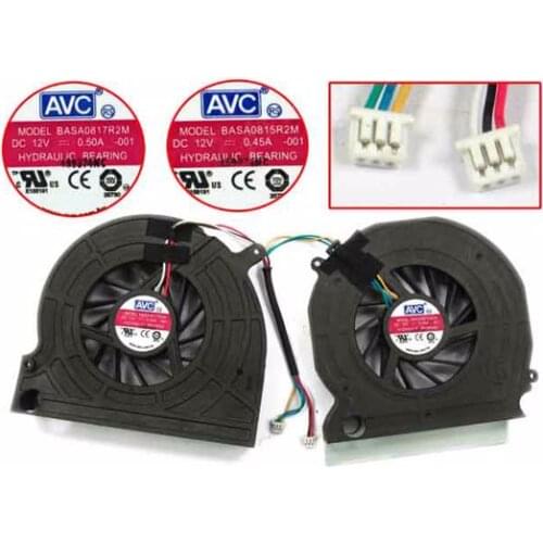 AVC BASA0815R2M -001 DC 12V 0.50A 6-wire Server Cooling Fan