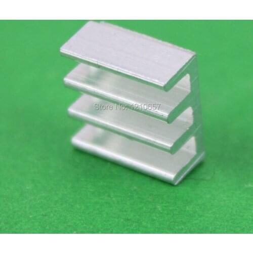 10000pieces lot Factory Wholesale Aluminum Heat sinks Cooling Heatsink IC Card PC RAM Memory Chip 11 x 11 x 5mm