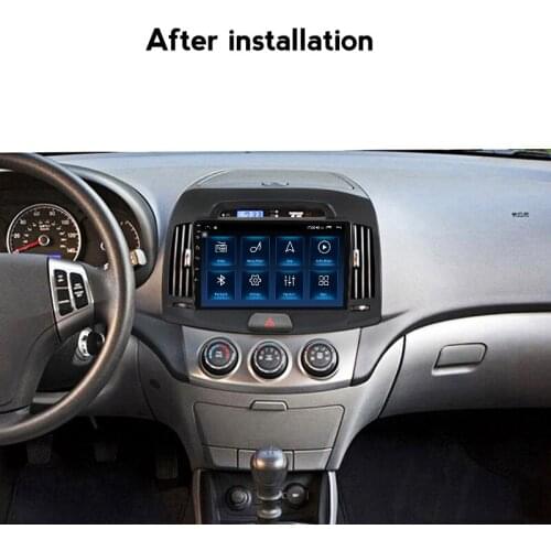 2 din 10 Android car radio multimedia video player for Hyundai Elantra 2006-2011 HD GPS navigation Auto Stereo host 6G+128G RDS