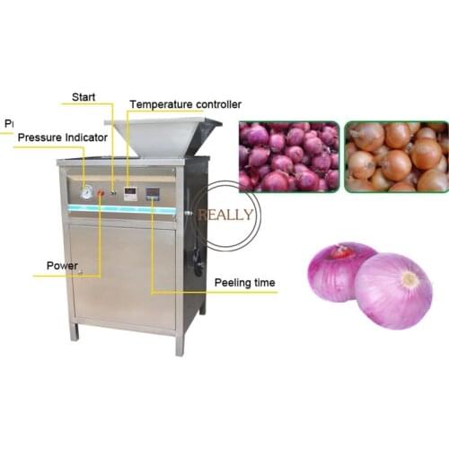 Capacity 300kg/h Industrial Electric Automatic Onion Skin Peeler Onion Peeling Machine