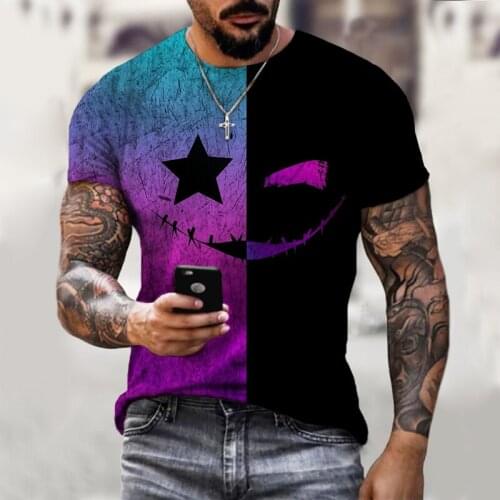 Mens fashion XOXO T-Shirt Top daily mens T-shirt hip hop mens casual sports 2021 xoxoxo 3D printed T-shirt