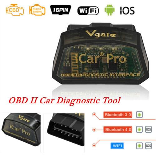 VGATE ICAR PRO WIFI 4.0 OBD2 Car Scan Tool IOS Android For Bimmercode