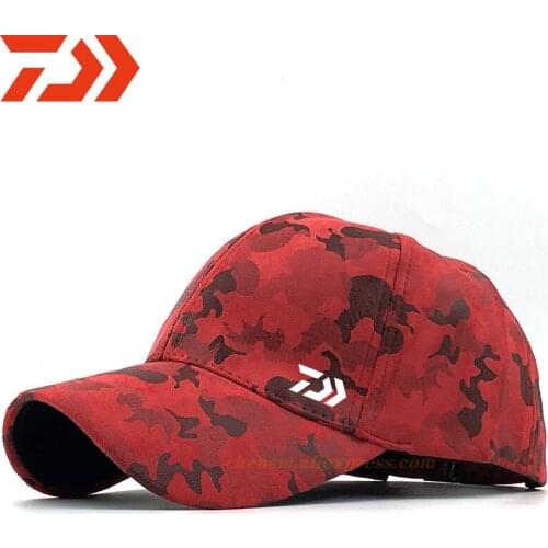 Daiwa Outdoor Fishing Sun Hat 2021 Summer Men and Women Outdoor Mountaineering Embroidery Quick-drying Hat Sports Baseball Cap
