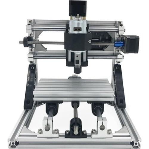 DIY CNC Router Kits 1610 GRBL Control Wood Carving Milling Engraving Machine (Working Area 16x10x4.5cm, 3 Axis)