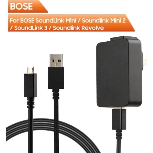 Original Power Adapter Charger For Bose Soundlink Mini 2 Mini 3 Soundlink Revolve + Wireless Bluetooth Speakers Charging Charger