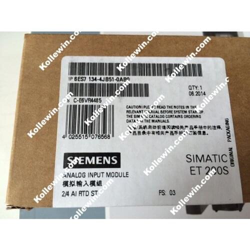 Original NEW 6ES7134-4JB51-0AB0 Analog Module, 6ES71344JB510AB0 SIMATIC DP, Electronic Module for ET 200S,6ES7 134-4JB51-0AB0