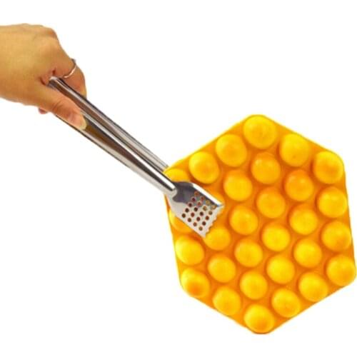 Useful 1pc Mini Stainless Steel Sugar Tongs Ice-Cube Picker Coffee Tea Food Serving