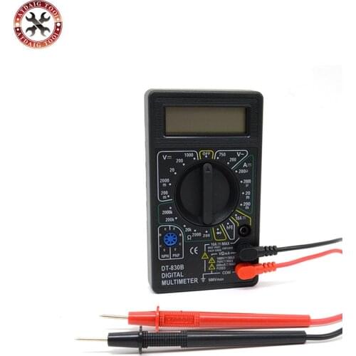 Professional Digital Multimeter DT830B AC/DC Ammeter Voltmeter Ohm Electrical Tester Meter Best Selling with free shipping