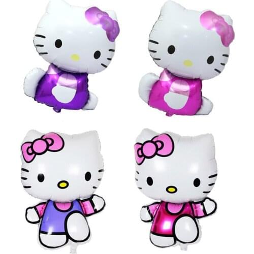 Cartoon toy balloon cute cat shape balloon children birthday party decoration arrangement balloon wholesale