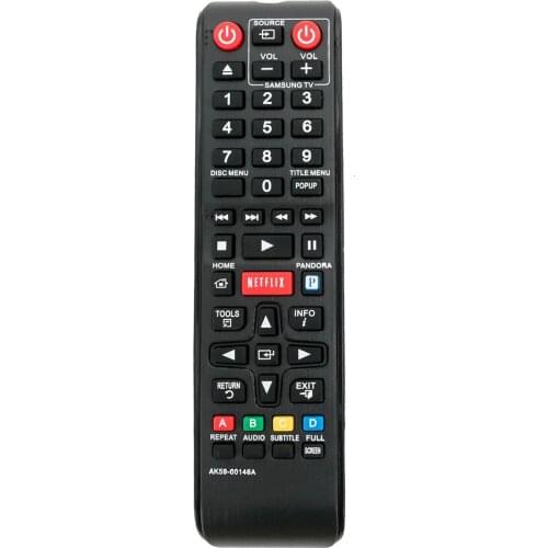 Remote Control For Samsung BD-E6500 BDE5700ZA AK59-00141A AK59-00145A AK59-00147A AK59-00166A Blu-Ray DVD Player