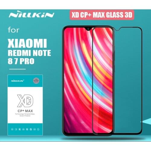 Redmi Note 8 7 Pro Glass Nillkin H/H+PRO/XD CP+ Full Cover Tempered Glass Screen Protector for Xiaomi Redmi Note 8 7 Pro Glass