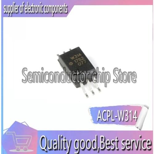 10 PCS W314 W314V ACPL - W314 SOP6 new photoelectric coupler chip foot patch of light coupling