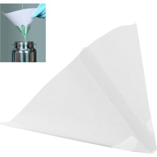 100Pcs/Set Oil Paint Filter Paper Multi-purpose Uniform Fine Mesh Nylon Strainers Furniture Machinery Industrial Supplies