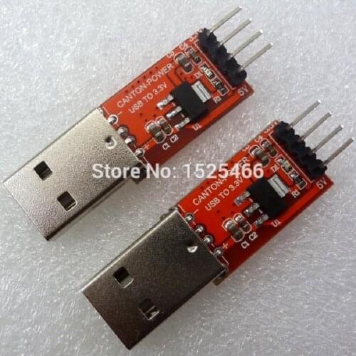 2pcs/lots) DC-DC 4.5-7V to 3.3V USB Interface Multifunction Voltage converter Module Step Down Buck AMS1117-3.3V LDO Board
