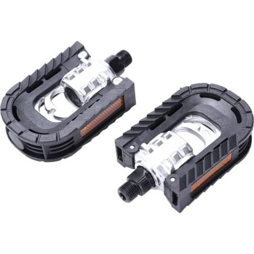 2 x Folding Pedal in Black for Bike Bicycle Cycling MTB