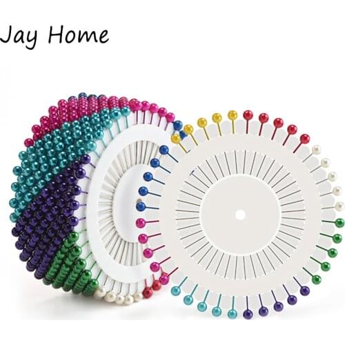 200/40Pcs Multicolor Straight Pins Quilting Pearl Head Pins Sewing Pins for Dressmaking Jewelry Crafts Making Sewing Supplies