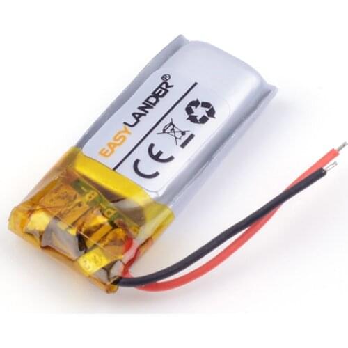 3.7v lithium ion rechargeable battery 351420 90mah MP3 Bluetooth headset small toys Bluetooth headset