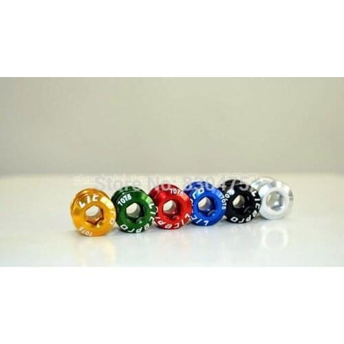 5PCS Litepro mountain road folding bike crankset screw BMX MTB crank chain wheel fix disc bolt nut chainring bolts