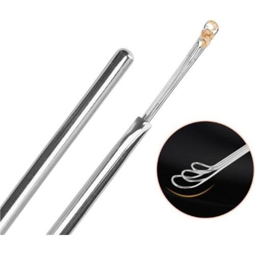 50Pcs/lot Stainless Steel Ear Pick Cleaner Portable Dig Ear Curette Tools Digging Earpick Cleaner Ear Spoon Ear Health Care