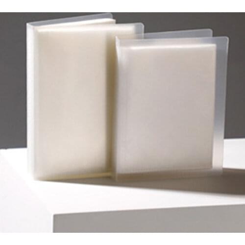 3/5 inches Business Card Bag Photos Album Card Bag Large Capacity Photo Holder Transparent Card Holder Album Book Wholesale