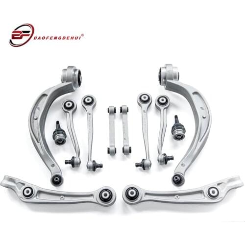 Suspension parts for Audi S8 A8 D4 2010-2017 front Axle Suspension Upper Lower Forward Rearward Ball Joint Track Control Arm