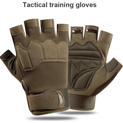 Men Riding Gloves Cycling Bike Half Finger Moto Racing Gloves Antiskid Screen Touch Outdoor Sport Tactical Gloves Bicycle Glove
