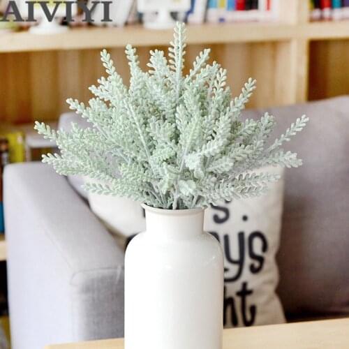 Handmade Artificial Antlers-like grass leaf plants Home wedding DIY decoration fake Flowers plant