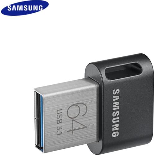 SAMSUNG FIT Plus USB 3.1 Flash Drive 32GB 64GB 128GB 256GB Pendrive USB3.1 Metal Pen Drive Memory Stick Storage Device U Disk