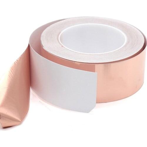 High Temperature Resistant Conductive Electrical Copper Foil Tape Durable Practical Electrical Copper Foil Tape