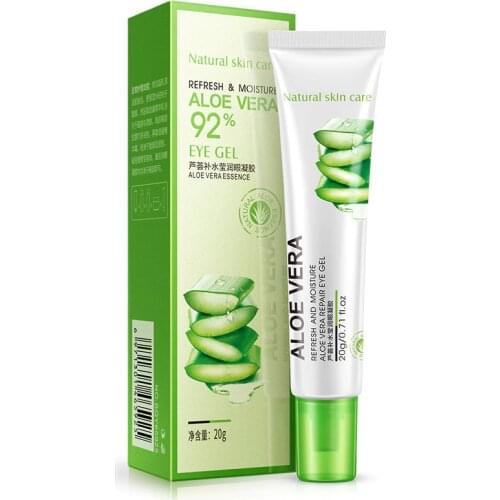 Aloe vera hydrating yingrun Eye Gel CREAM Hydrating Moisturizing delicate gentle care eye care remove eye bags lift removal