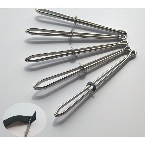 High Quality Garment Clips Sewing Tools Elastic Band Tape Punch Cross Stitch Practical Wear Rope Clamp DIY