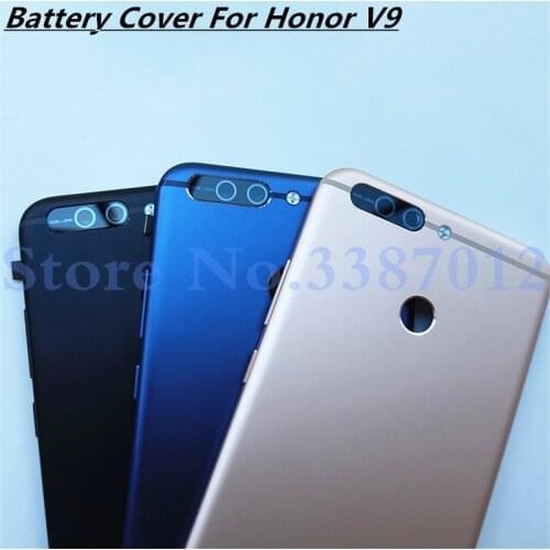 For Huawei Honor 8 Pro DUK-L09 / Honor V9 DUK-AL20 DUK-TL30 Back Battery Cover Door Housing Case Rear Glass Parts