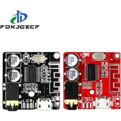 10pcs Bluetooth Audio Receiver board Bluetooth 4.1 5.0 MP3 lossless decoder board Wireless Stereo Music Module