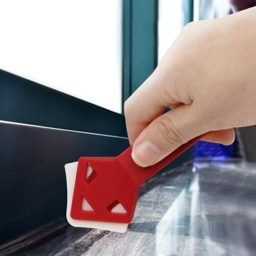 2pcs/set Scraper Tool & Caulking Tool Silicone Glass Cement Scraper Tool Shovel Angle Glue Shovel Floor Cleaning Sealant Kitchen