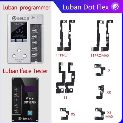 LuBan IFace PRO Dot Matrix Projection Repair Detector FOR Iphone 11 11Pro 11ProMAX XR XS X XSMAX FACE ID Tester Repair Tools