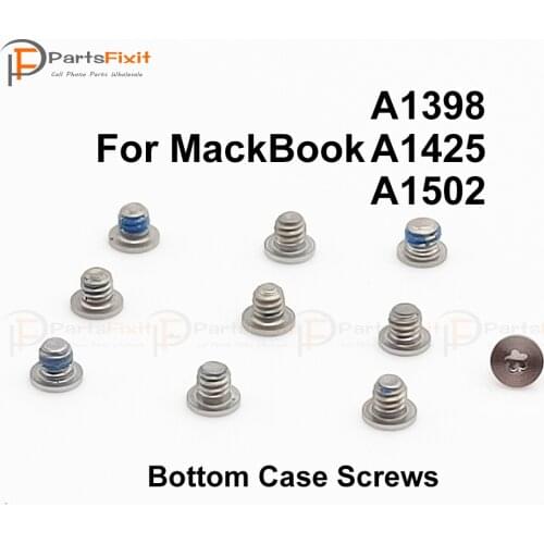 A1398 A1425 A1502 Bottom Case Screws for MacBook Pro Retina A1398 A1425 A1502 Bottom Case P5 Pentalobe Screw Set