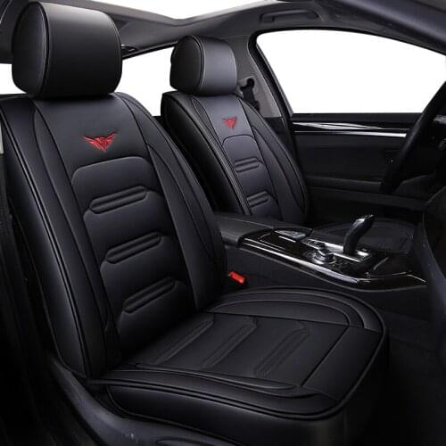 ZHOUSHENGLEE Full Coverage Eco-leather car seat covers for fiat panda grande punto stilo uno tempra Ottimo Sedici Daewoo seicent