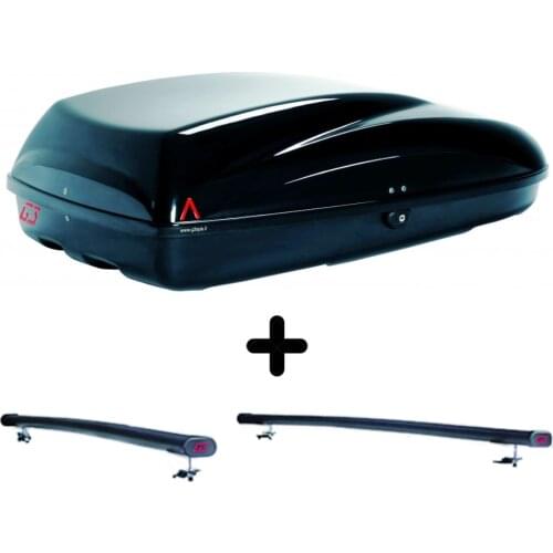 Set compatible for FORD SIERRA SW (up 1993) box car trunk and steel bars roof rack roof luggage rack roof rack