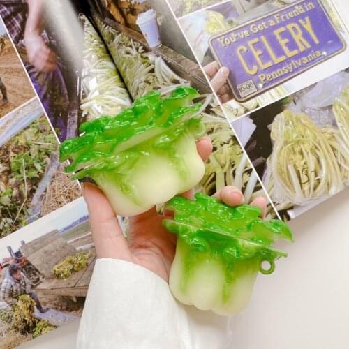 3D Kawaii Chinese celery cabbage Case For Airpods Pro 1 2 3 Cases Silicon Cute cartoon charging box earphone protection cover