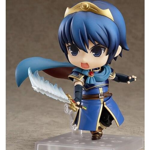 Fire Emblem Marth Action Figure 567# Marth New Mystery Of The Emblem Ver. PVC figure Toy Brinquedos Anime 10CM